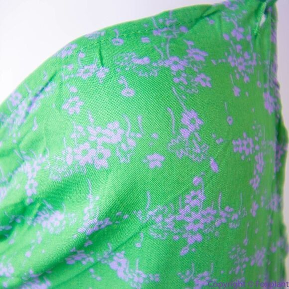 NEW Intimately Free People Caught Up Printed Slip Dress, Green, L - Picture 12 of 15